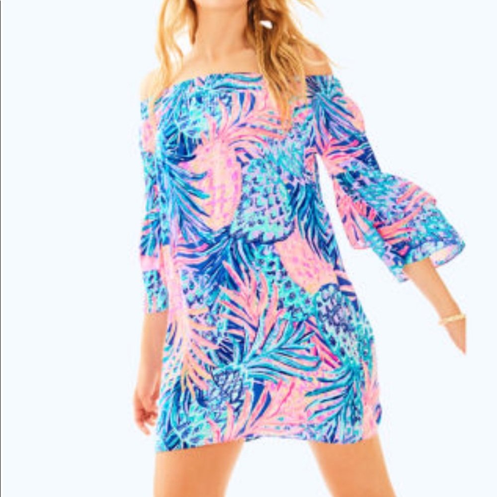 Lilly Pulitzer | Off the shoulder Tunic Dress | Size Small